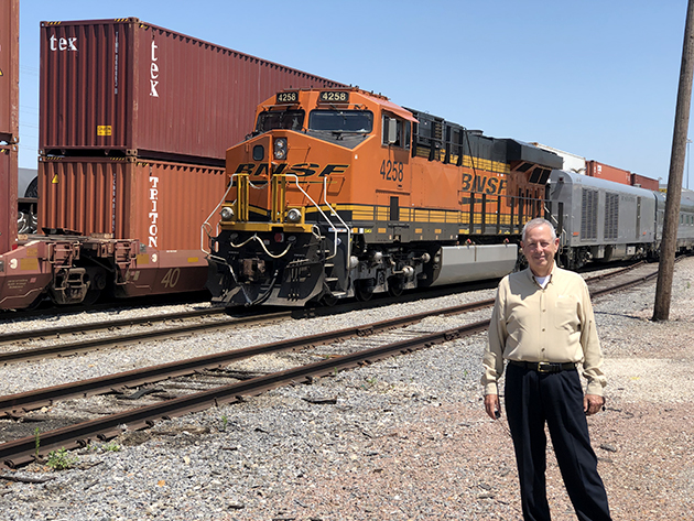 Pat Hiatte enjoyed a 35-year career with BSNF Railway and its predecessors.